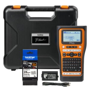 Rotuladora PT-E560W Bluetooth Etiquetas de hasta 24 mm.