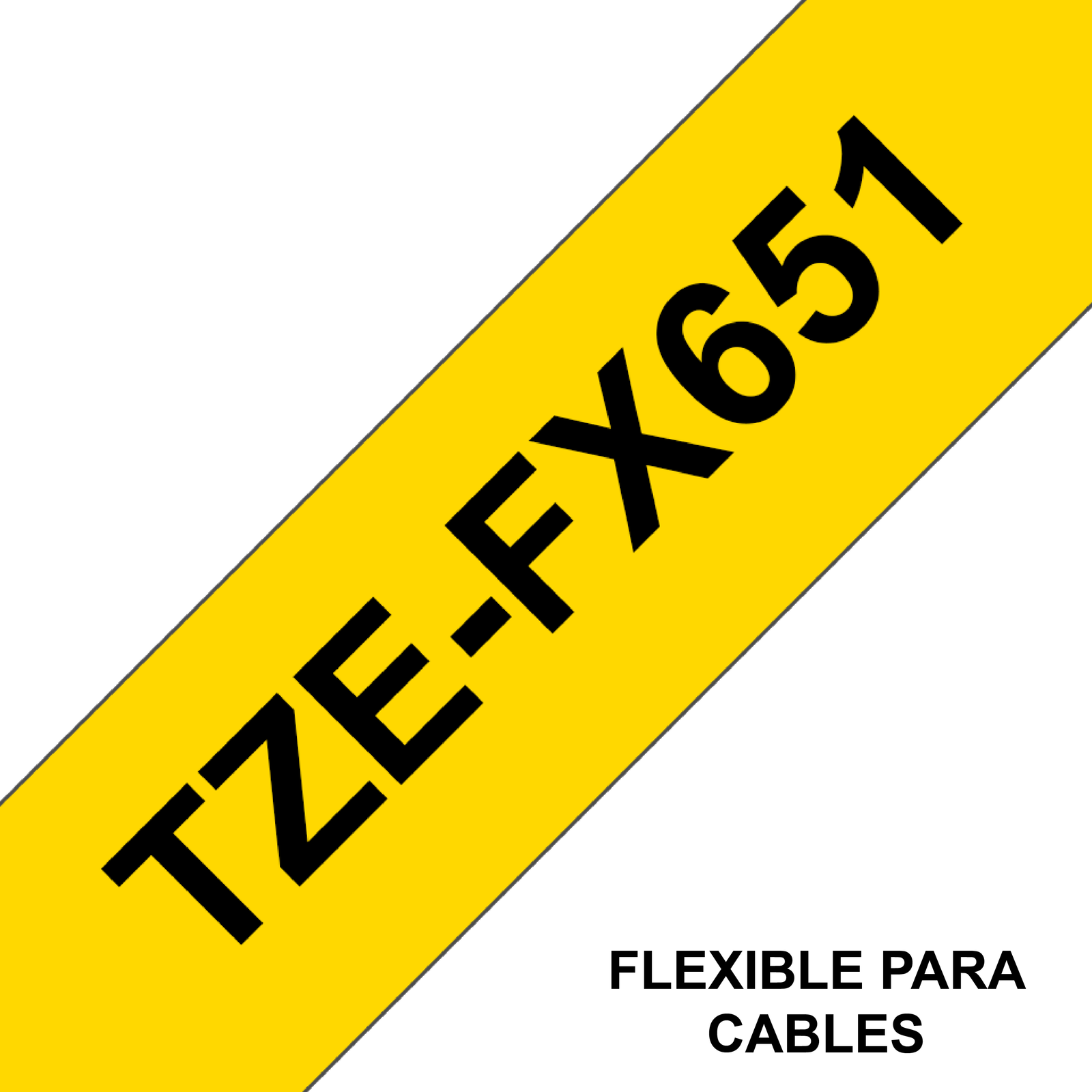 CINTA PARA CABLES TZE-FX651 24MMX8MTS