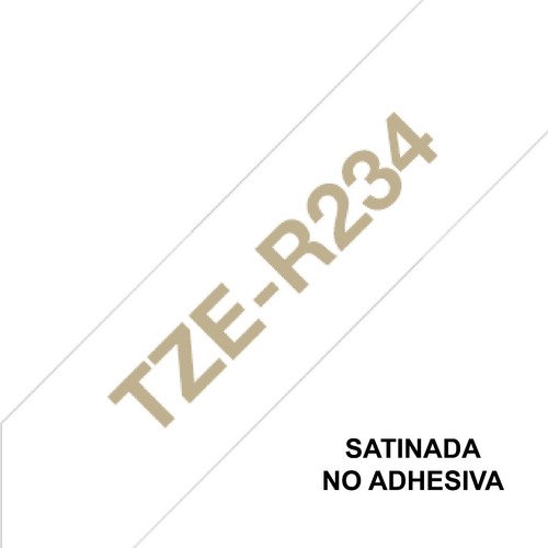 CINTA NO ADHESIVA SATINADA TZE R234 12MMX4MTS