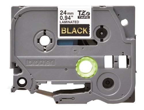 CINTA ADHESIVO NEGRA TZE354 24MMX8MTS - Imagen 2