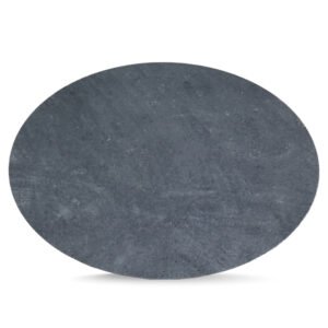 PLACA ID - 323 OVAL - CHALKBOARD BADGE PLASTIC PIN