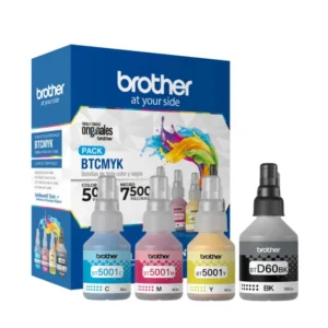 Pack 4 Tintas Bt5001 C-M-Y-K
