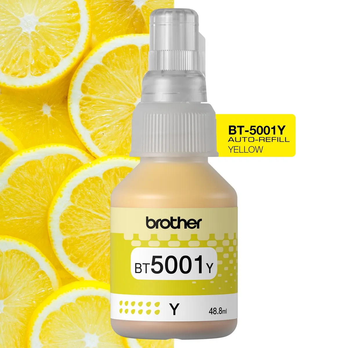Tintas Brother Bt5001 Y Yellow - Imagen 3