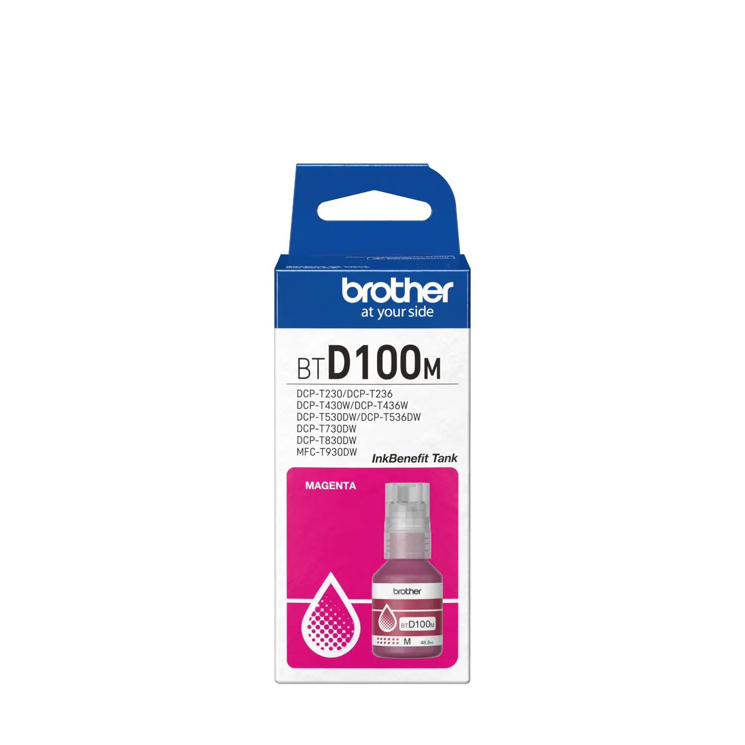 Tintas Brother BTD100M Magenta - Imagen 2